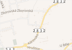 Kozákovská v obci Turnov - mapa ulice