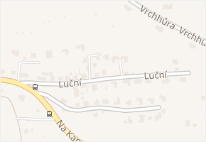 Luční v obci Turnov - mapa ulice