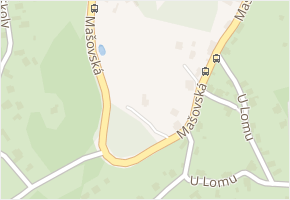 Mašovská v obci Turnov - mapa ulice