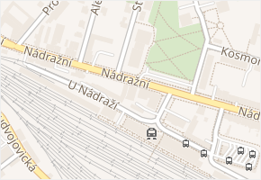 Nádražní v obci Turnov - mapa ulice