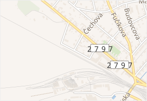 Pacltova v obci Turnov - mapa ulice