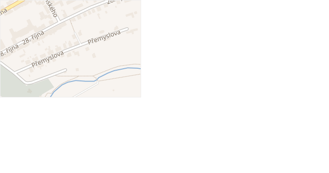 Přemyslova v obci Turnov - mapa ulice