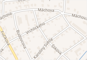 Šlikova v obci Turnov - mapa ulice
