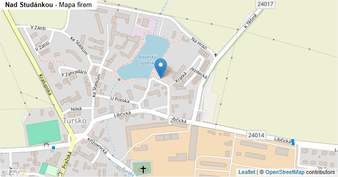 Nad Studánkou - mapa firem