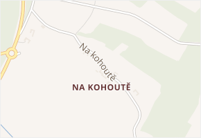 Na kohoutě v obci Týn nad Vltavou - mapa ulice