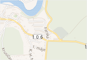 Pod Školou v obci Týnec nad Sázavou - mapa ulice