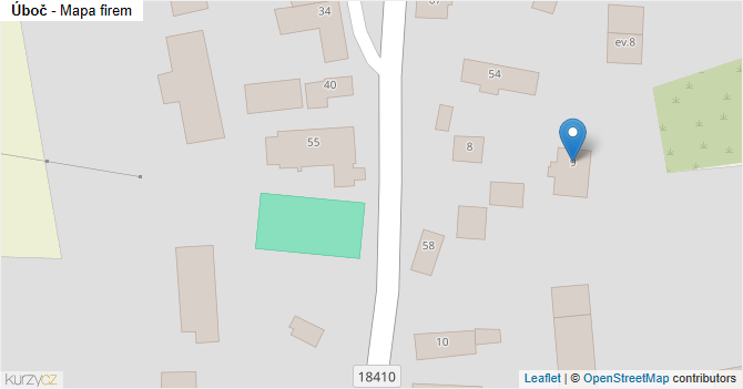 Úboč - mapa firem