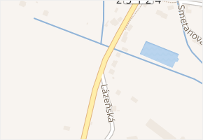 Droužkovická v obci Údlice - mapa ulice