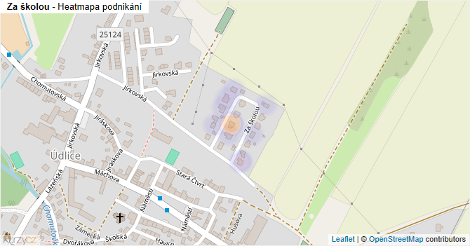 Za školou - mapa podnikání
