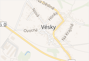 Na Mrmově v obci Uherské Hradiště - mapa ulice