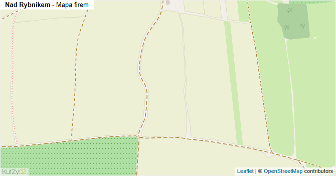 Nad Rybníkem - mapa firem