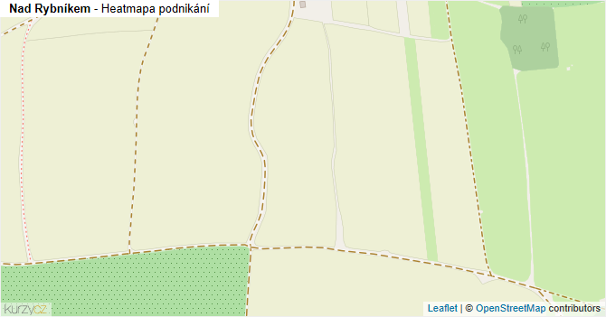 Nad Rybníkem - mapa podnikání