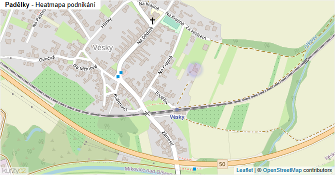 Padělky - mapa podnikání