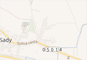 Pod Lipkami v obci Uherské Hradiště - mapa ulice