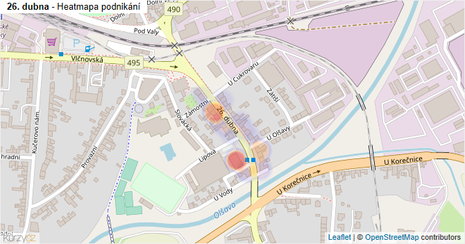 26. dubna - mapa podnikání