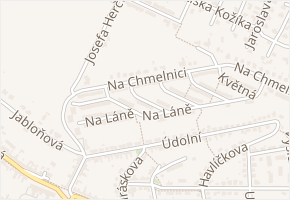 Ječná v obci Uherský Brod - mapa ulice