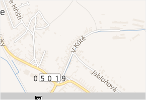 V Kútě v obci Uherský Brod - mapa ulice