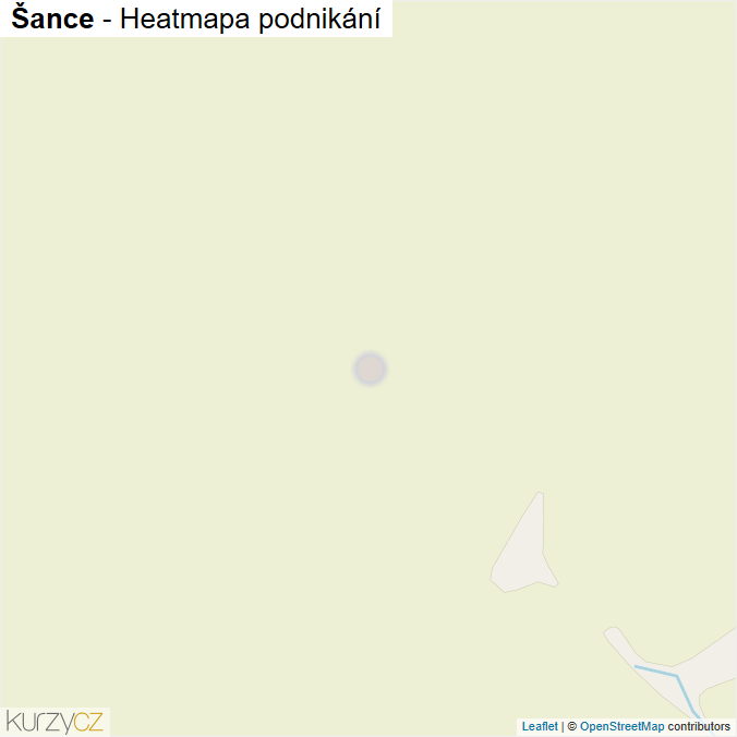 Mapa Šance - Firmy v ulici.