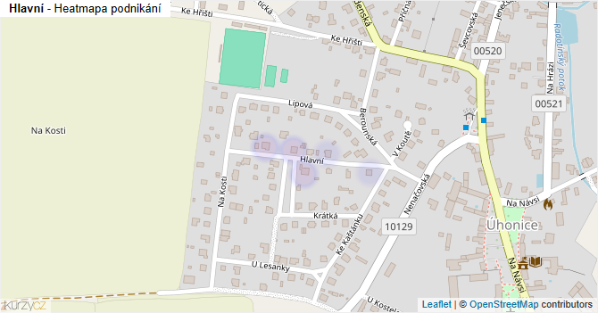 Hlavní - mapa podnikání