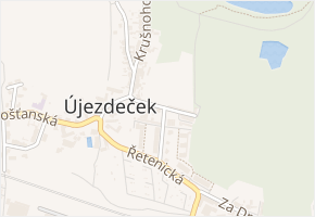 Pekařská v obci Újezdeček - mapa ulice