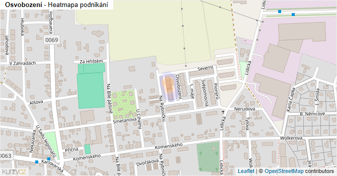 Osvobození - mapa podnikání