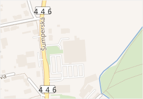 Šumperská v obci Uničov - mapa ulice
