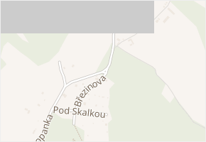 Březinova v obci Úpice - mapa ulice