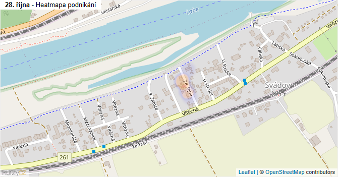 28. října - mapa podnikání
