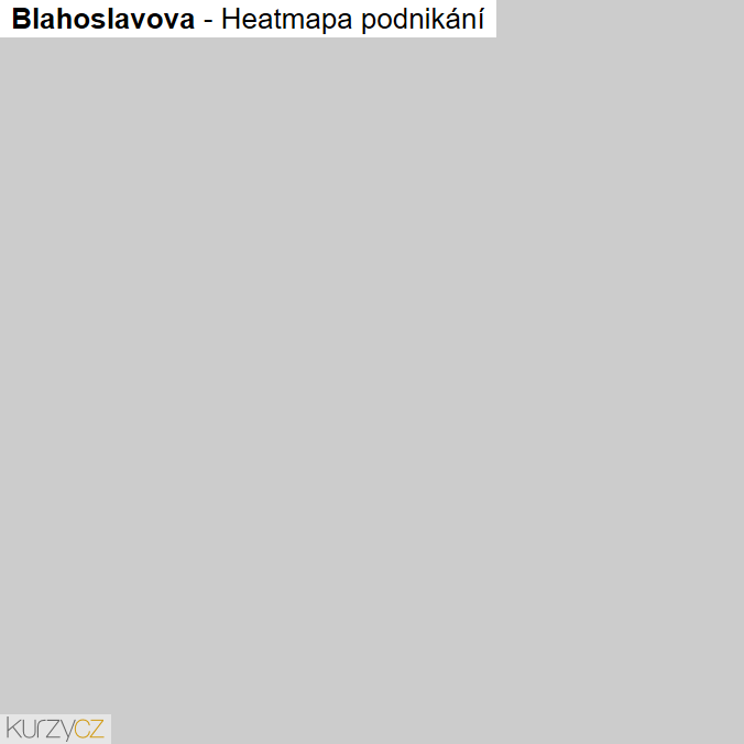 Mapa Blahoslavova - Firmy v ulici.
