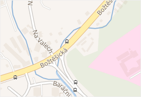 Božtěšická v obci Ústí nad Labem - mapa ulice