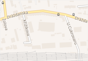 Drážďanská v obci Ústí nad Labem - mapa ulice