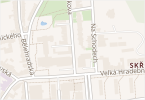 Dvořákova v obci Ústí nad Labem - mapa ulice