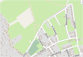 Jílová v obci Ústí nad Labem - mapa ulice