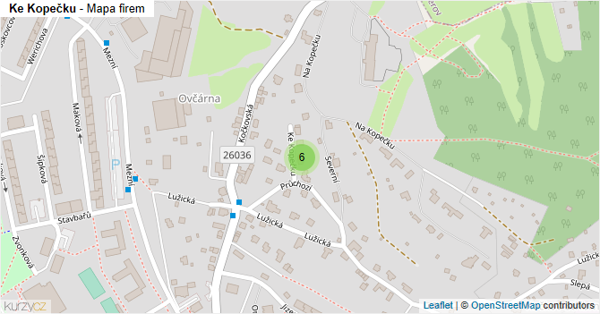 Ke Kopečku - mapa firem