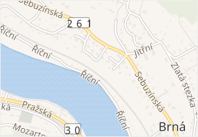 Kolmá v obci Ústí nad Labem - mapa ulice