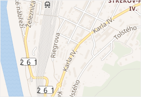 Kořenského v obci Ústí nad Labem - mapa ulice