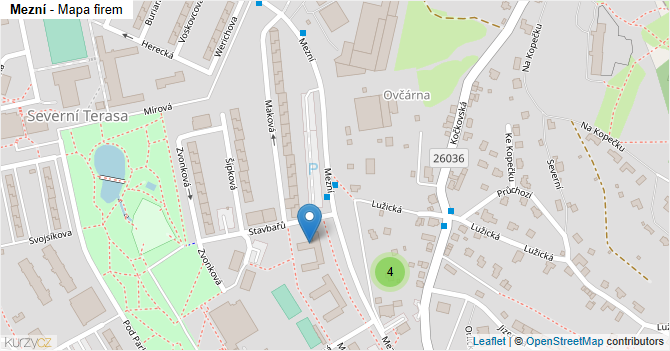 Mezní - mapa firem