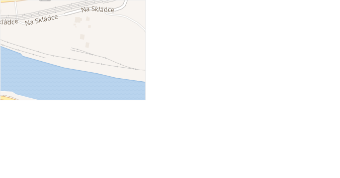 Na Skládce v obci Ústí nad Labem - mapa ulice