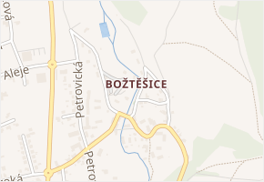 Nad Potokem v obci Ústí nad Labem - mapa ulice