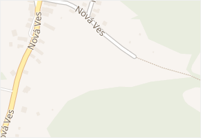 Nová Ves v obci Ústí nad Labem - mapa ulice