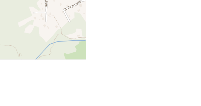 Pod Vrkočem v obci Ústí nad Labem - mapa ulice
