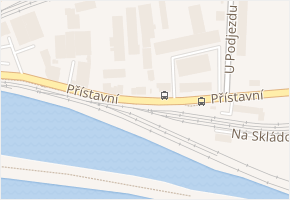 Přístavní v obci Ústí nad Labem - mapa ulice
