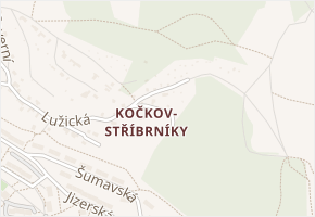 Slepá v obci Ústí nad Labem - mapa ulice