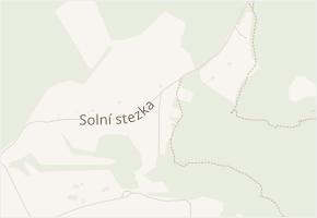 Solní stezka v obci Ústí nad Labem - mapa ulice