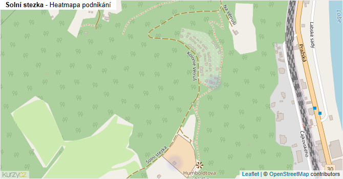 Solní stezka - mapa podnikání