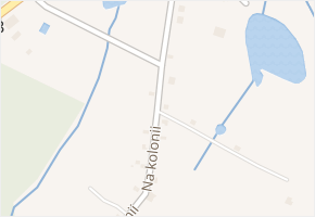 Stará kolonie v obci Ústí nad Labem - mapa ulice