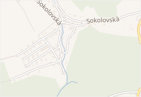 Stezka v obci Ústí nad Labem - mapa ulice