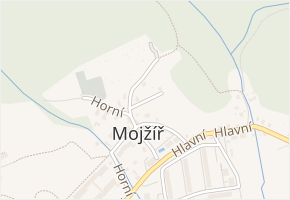 U Fary v obci Ústí nad Labem - mapa ulice