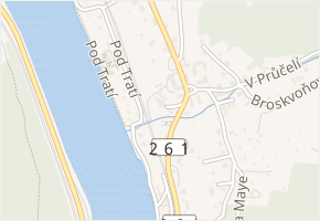 U Točny v obci Ústí nad Labem - mapa ulice