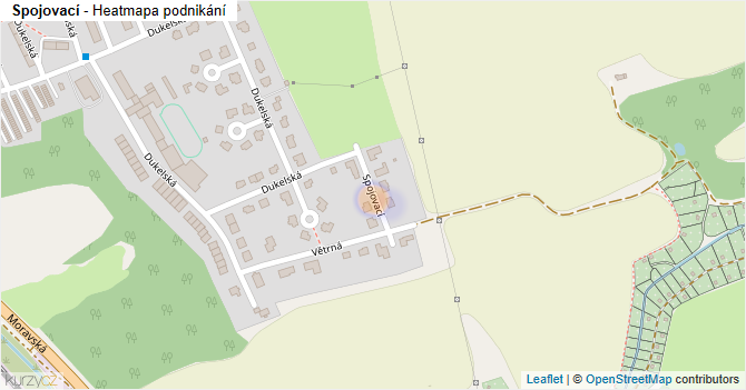 Spojovací - mapa podnikání